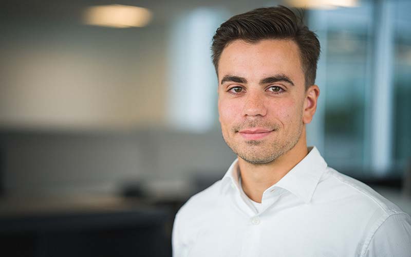 Aleksander Otovic, bæredygtighedschef i entreprenørfirmaet MT Højgaard Danmark