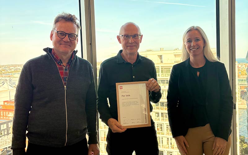 Dansk ekspert modtager ISO’s Excellence Award for arbejde med energieffektive skibe